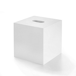 3SC Bemood White Диспенсер для салфеток куб 14,5х14,5х14,5 см  ,  цвет белый2192