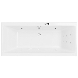 Акриловая ванна EXCELLENT Pryzmat 150x75 см «LINE», хром