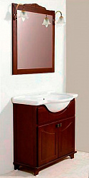 Мебель для ванной EcoGreen Сэнди 85 темный орех