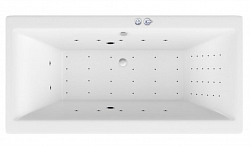 Акриловая ванна EXCELLENT Pryzmat 180x80 см «NANO», хром