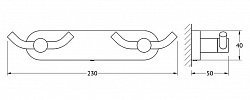 Крючок Artwelle Harmonie HAR 008