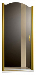 Душевая дверь в нишу Sturm Schick 80 см gold (R)