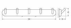 Крючок Artwelle Harmonie HAR 003