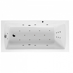 Акриловая ванна EXCELLENT Aquaria 170x75 см «ULTRA», хром