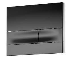 Кнопка смыва Arrow, черная ABM003B