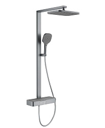 Душевая система Arrow AMG13GH872GG, 320*230 мм с термостатом, серый