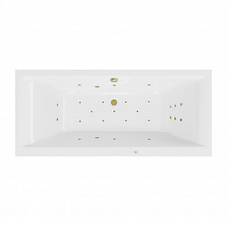 Акриловая ванна EXCELLENT Savia Duo 170x80 см «ULTRA», бронза