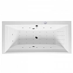 Акриловая ванна EXCELLENT Crown Grand 190x90 см «NANO», хром