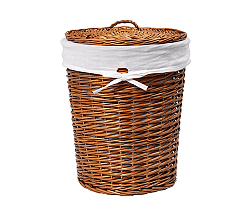 Leine WB-350-L Плетеная корзина для белья с крышкой
