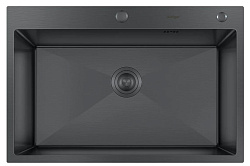 Мойка для кухни Hoffger 7550 Black (Чёрная)