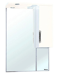 Лагуна-65 зеркало-шкаф белое прав. (свет.)