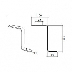 Кронштейны Disegno Ceramica 624-B