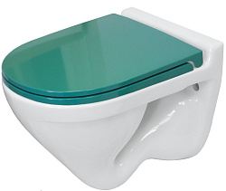 Унитаз подвесной Attica Бирюзовый S1