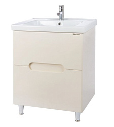 Андрэа-65 тумба 2 ящ. бежевый