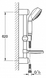 Душевой гарнитур Grohe Relexa Rustic 100 27141000