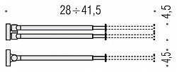 Полотенцедержатель Colombo Design Plus W4914