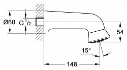 Верхний душ Grohe Relexa Plus 28948000