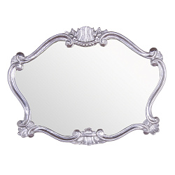 TW Зеркало в раме 91хh70см, цвет рамы глянцевой серебро1887