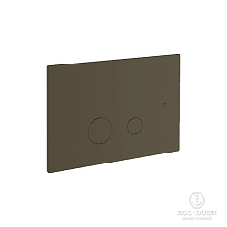 STELLA 3820 Клавиша смыва для унитаза, двойная, для инсталляций Geberit Sigma UP320 и UP720, цвет Dark bronze1997