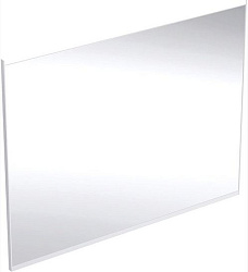 Зеркало с подсветкой Geberit Option Plus с прямым и непрямым освещением: B=90см, H=70см, Серебристые оттенки / Матированный алюминий 502.783.00.1