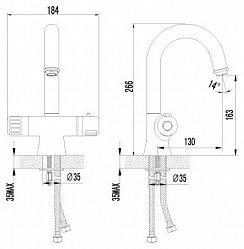 Термостат Lemark Thermo LM7736C для раковины