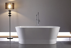 Акриловая ванна BelBagno BB406-1650-730, белая