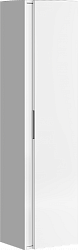 Универсальный левый/правый пенал с одной дверью в белом цвете