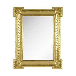 Зеркало прямоугольное h91xL71хP5 cm, золото