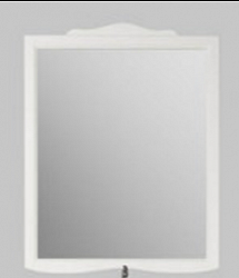 Tiffany World, 364, зеркало 92х116см, рама: дерево, отделка: белая структура