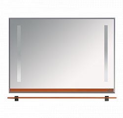 Misty Джулия -120 Зеркало с полочкой 12 мм оранжевое