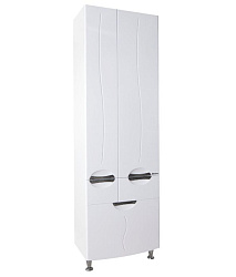 Глория-60 пенал с 3 ящ. белый