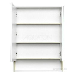 Зеркальный шкаф Aquaton Рико 65 белый, ясень фабрик 1A215202RIB90