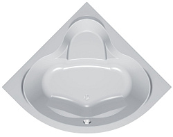 Гидромассажная асимметричная акриловая ванна Kolpa San QUAT LULU 170x110 см D QUAT SUPERIOR
