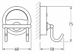 Крючок FBS Ellea ELL 002