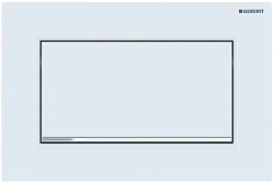 Смывная клавиша Sigma 30 NEW смыв-стоп не оставляет отпечатков пальцев, белый мат 115.893.JT.1