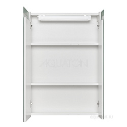 Зеркальный шкаф Aquaton Верди PRO 60 белый, ясень фабрик 1A206902VDAV0