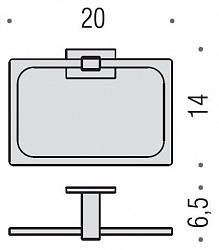 Полотенцедержатель Colombo Design Look В1631.000