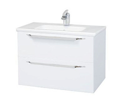 Луиджи-60 тумба подвесная 2 ящ, белый