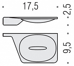 Мыльница Colombo Design Alize B2501 DX