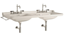 Kerasan Waldorf 4143K1bi/cr*3 Раковина двойная на 150 см