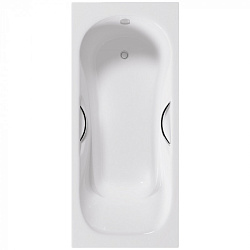 Ванна чугунная Delice Malibu 140х75 с отверстиями под ручки DLR230628R