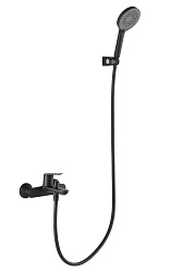 Смеситель для ванны ARROW AG3609MB с душем, черный матовый