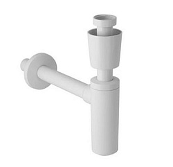 Сифон для раковины белый на 40 мм 151.035.11.1