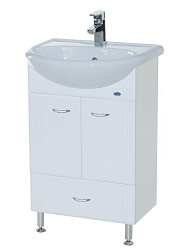 Уют-50 тумба с ниж. ящ. белая Н