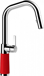 Cмеситель для кухни Schock SC-530-D, Cristadur/красный