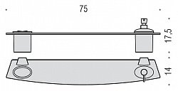 Полка Colombo Design Land B2815