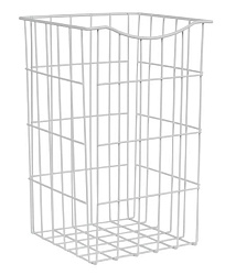 Корзина ДЛЯ БЕЛЬЯ 280*280*550 ПП Белый муар(35)