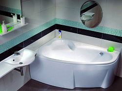 Акриловая ванна Ravak Asymmetric 160 L