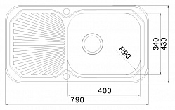 Мойка кухонная Oulin OL-307