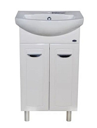 Классик-50 тумба прямая белая (ЭЛЕГАНС)